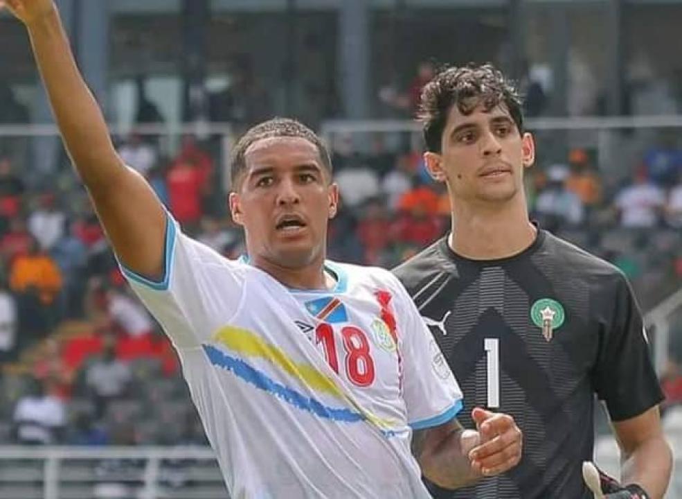 Charles Pickel aux côtés du gardien marocain Yassine Bounou lors de la CAN Côte d'Ivoire 2023. [Photo d'illustration]