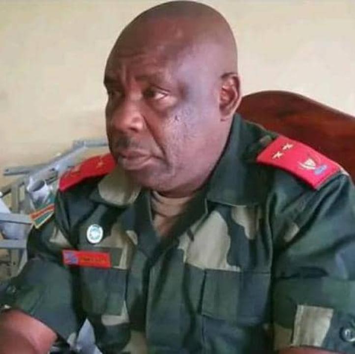 Le général-major Cirimwami Nkuba Peter, gouverneur militaire intérimaire de la province du Nord-Kivu.
