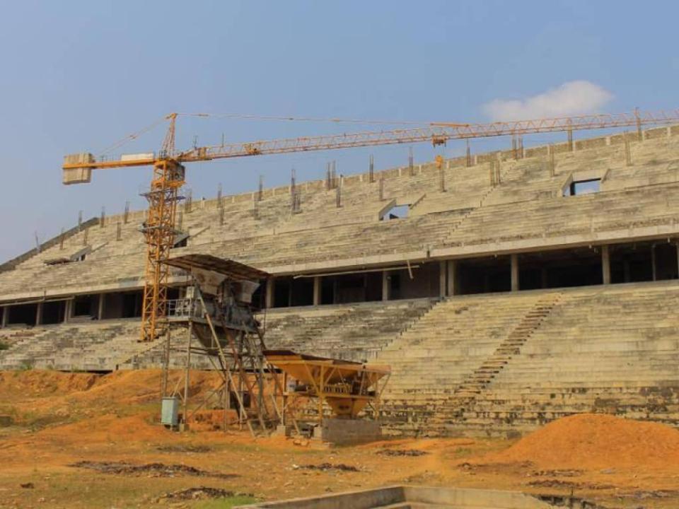 Stade Lumumba en pleine réhabilitation. [Photo d'illustration]