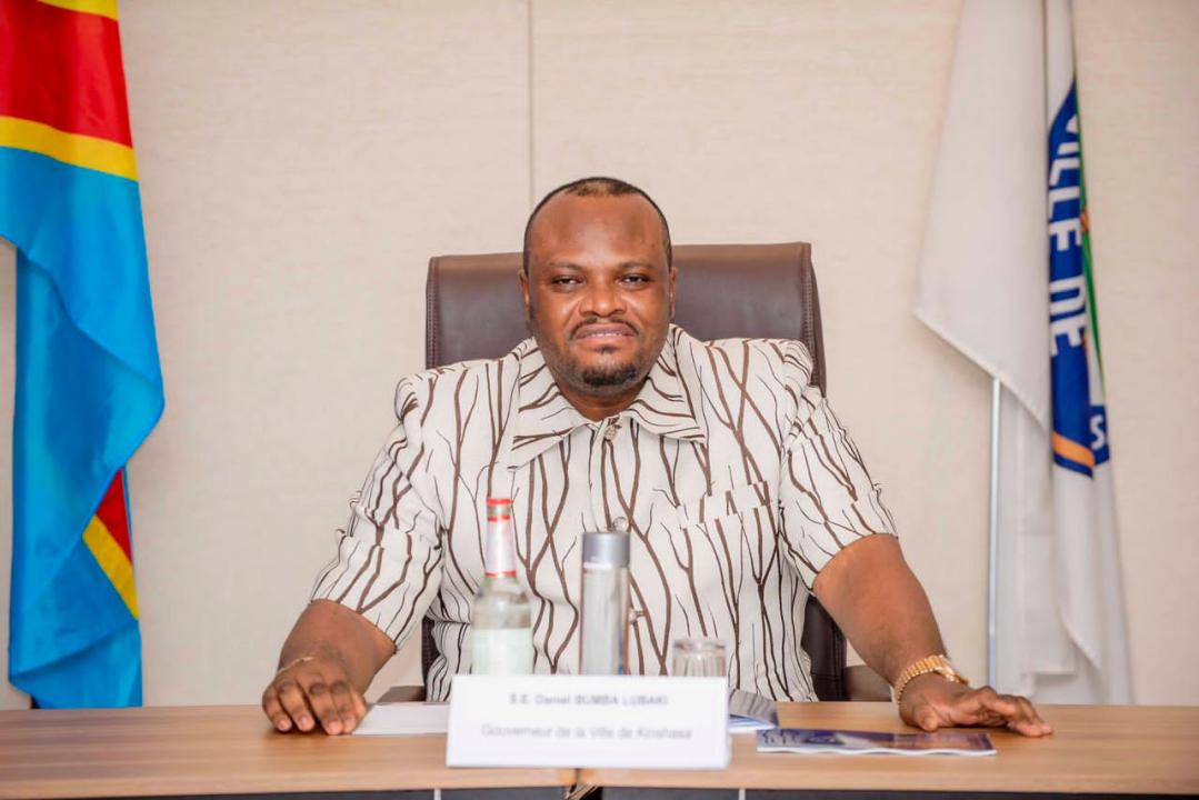 Daniel Bumba, gouverneur de la ville de Kinshasa.