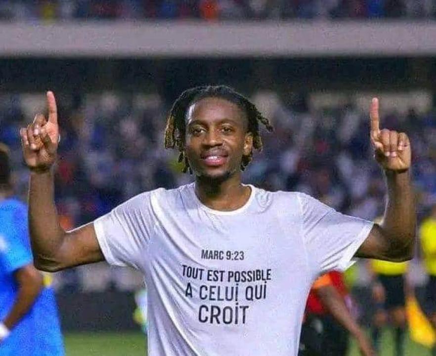 Joris Kayembe lors d'une rencontre des Léopards disputée au stade des martyrs. [Photo d'illustration]