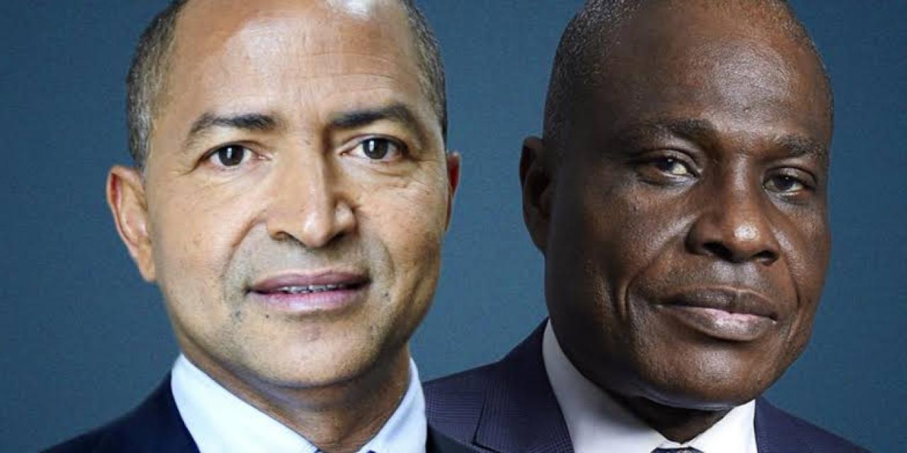 De gauche à droite : Moïse Katumbi et Martin Fayulu