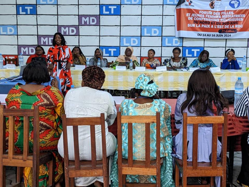 Les jeunes femmes et filles dans une formation sur la paix à Goma [photo d'illustration]
