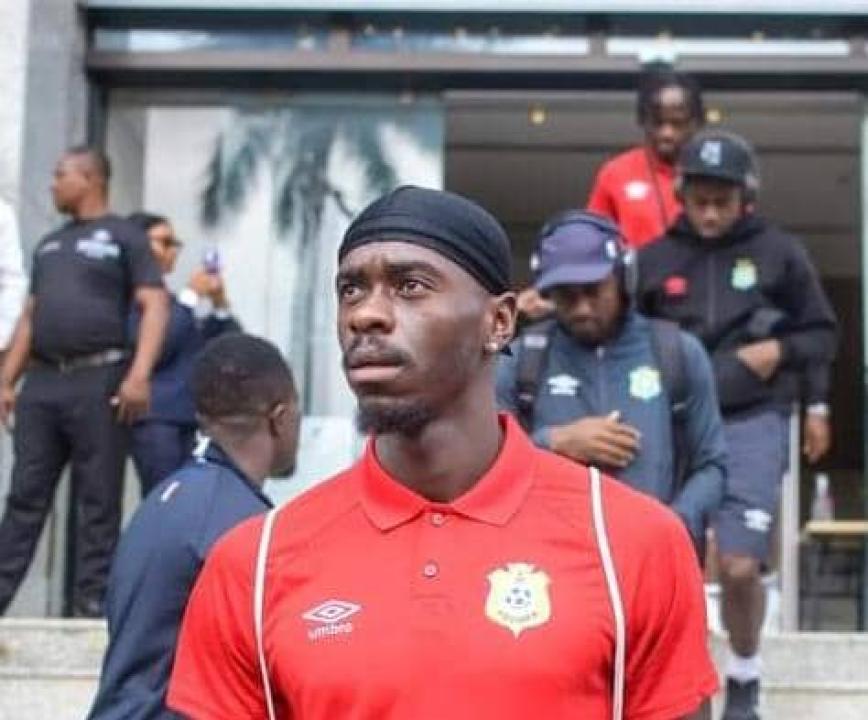 Axel Tuanzebe sous les couleurs de la RDC à Kinshasa. [Photo d'illustration]