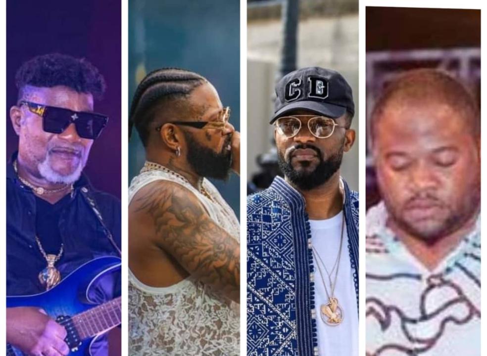 Koffi Olomide, Ferré Gola, Fally Ipupa, et Moïse Mbiye. [Photo d'illustration]