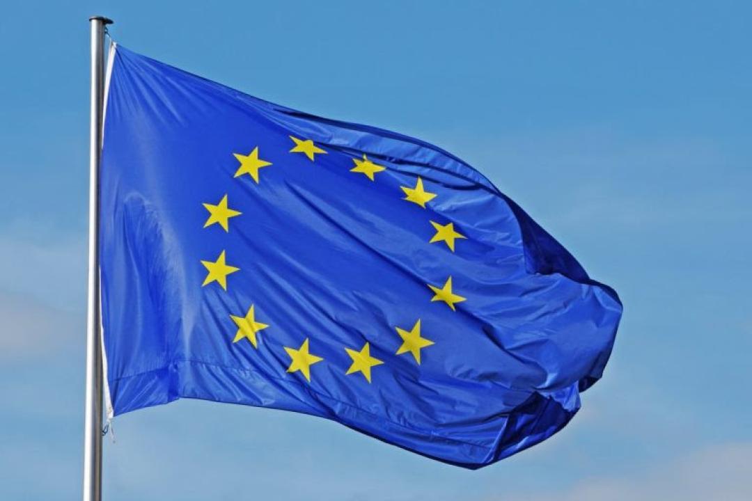 Drapeau de l'Union européenne.