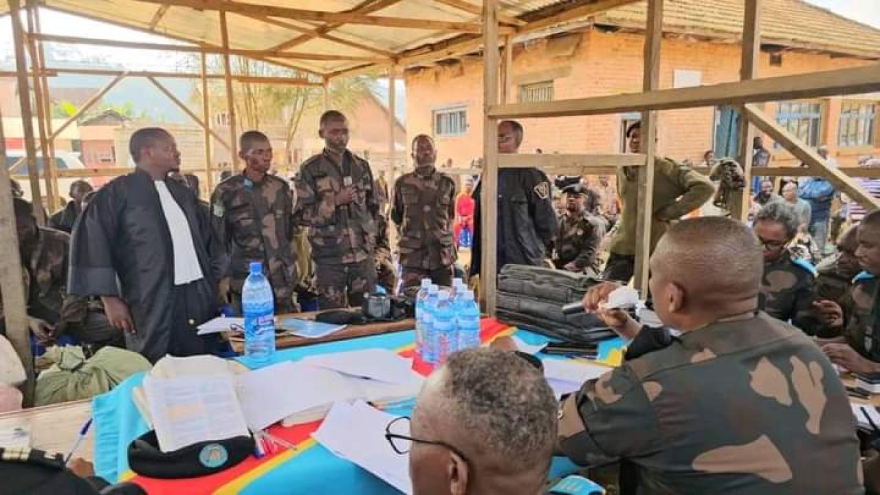 Procès militaire. [Photo d'illustration]