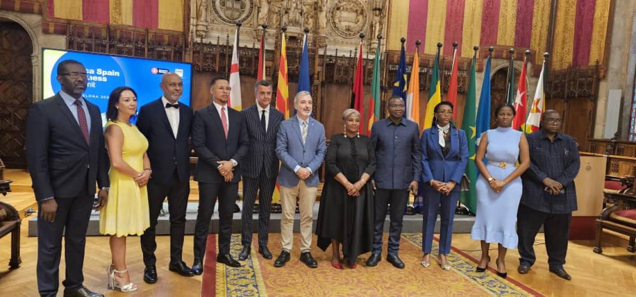 Une délégation Congolaise du ministère de commerce extérieur sous la conduite de Julien Paluku Kahongya accueillie par les autorités Catalognes en Espagne