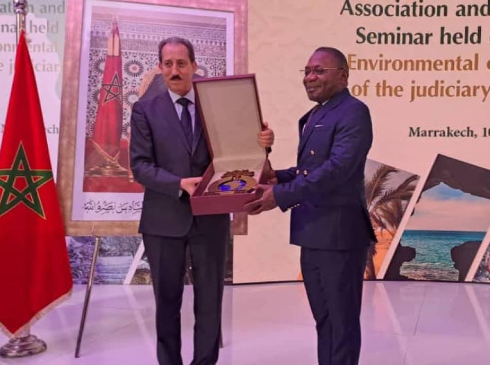 Le PG Firmin Mvonde lors du 17e Congrès de l'Association des Procureurs Africains