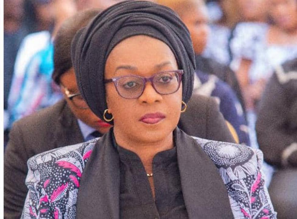Yolande Elebe, ministre de la Culture, Arts et Patrimoine