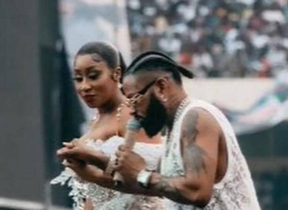 Ferré Gola et la Kényane Victoria Kimani au Stade des Martyrs. [Photo d'illustration]