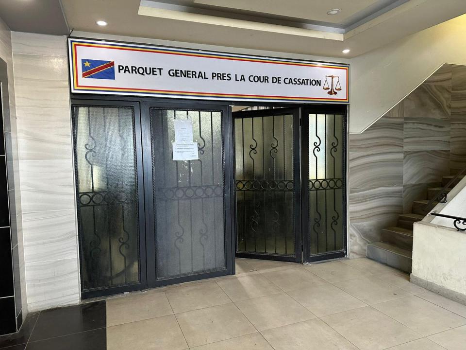 L’entrée du parquet général près la cour de cassation