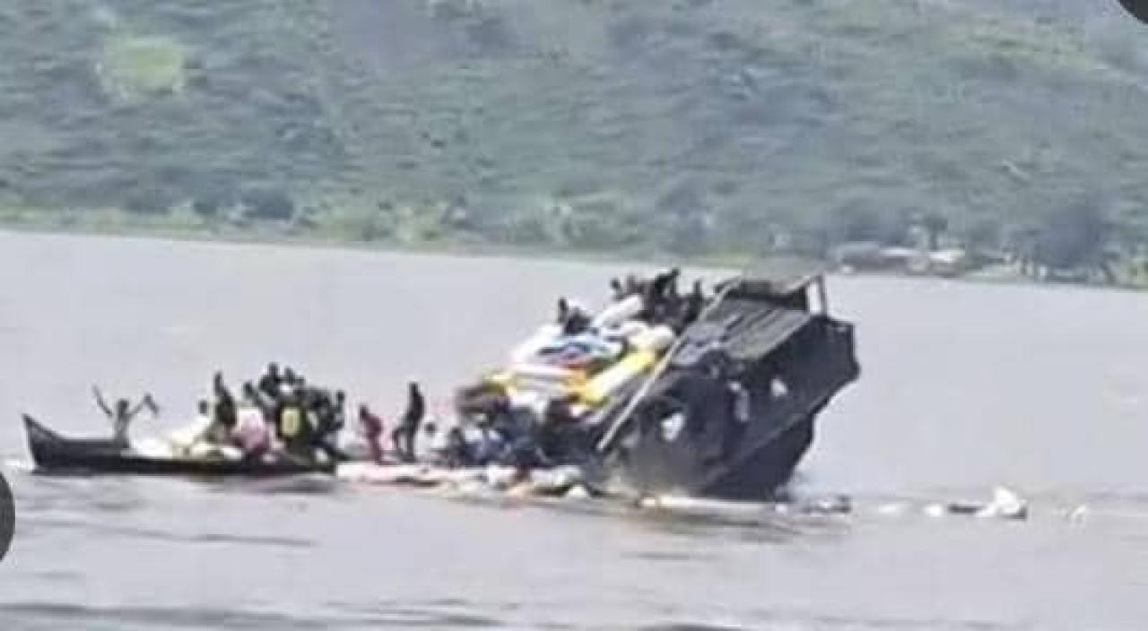 Un naufrage sur le fleuve Congo. [Photo d'illustration]