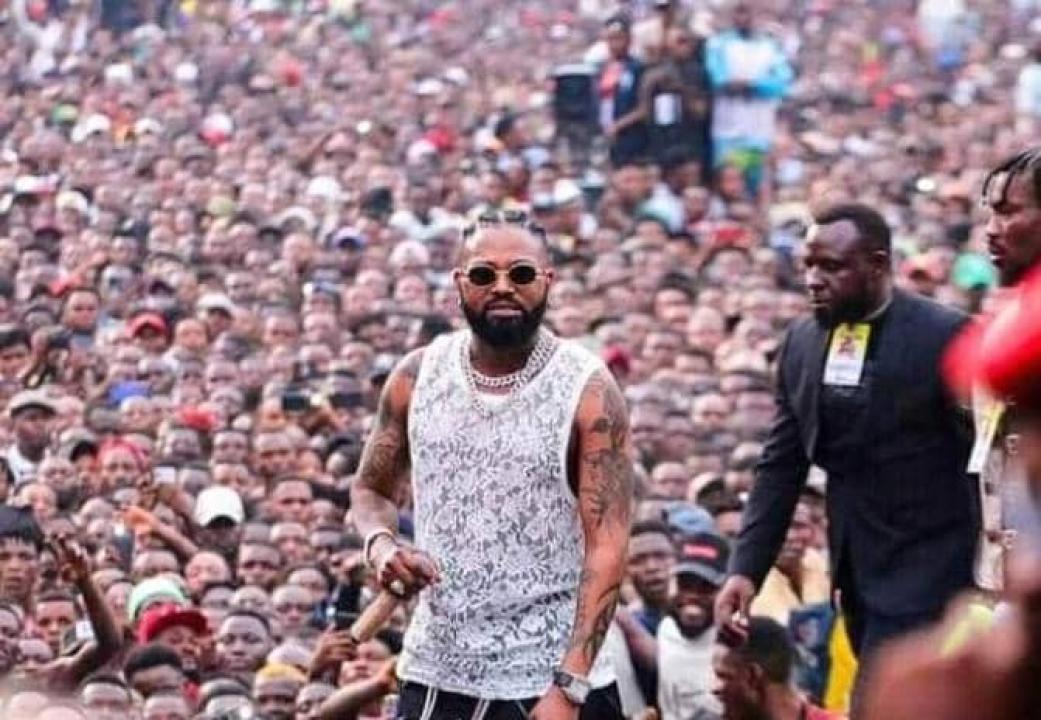 Ferré Gola devant ses fans, au stade des martyrs de Kinshasa. [Photo d'illustration]