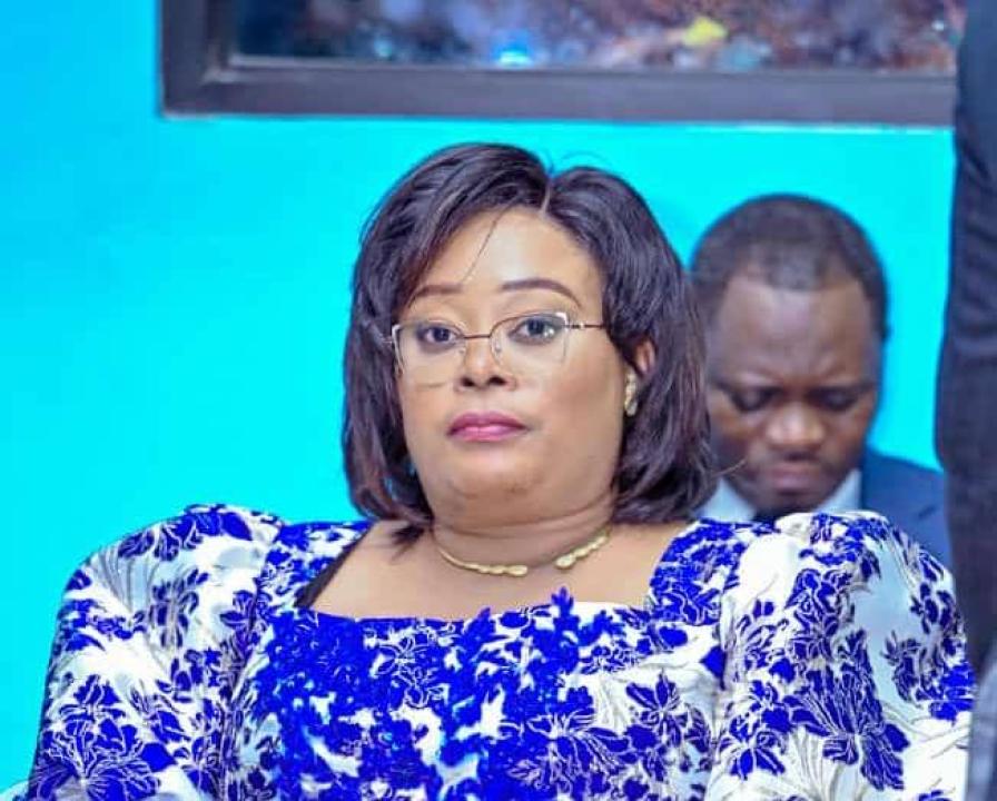 La ministre provinciale Yvette Tembo Kulemfuka des Finances et Economie de Kinshasa