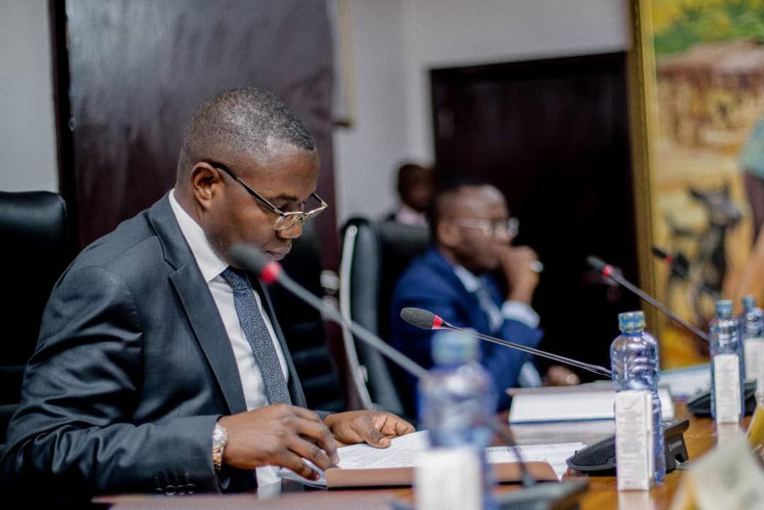 Le ministre du Commerce extérieur Julien Paluku Kahongya