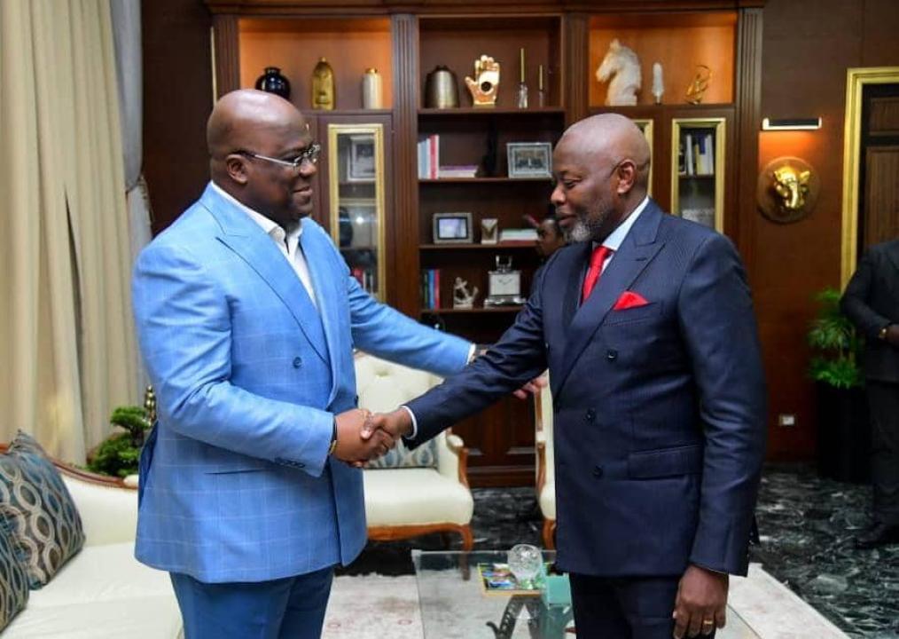 Félix Tshisekedi et Vital Kamerhe. [Photo d'illustration]