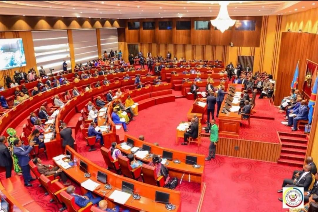 Plénière à la chambre haute du parlement 