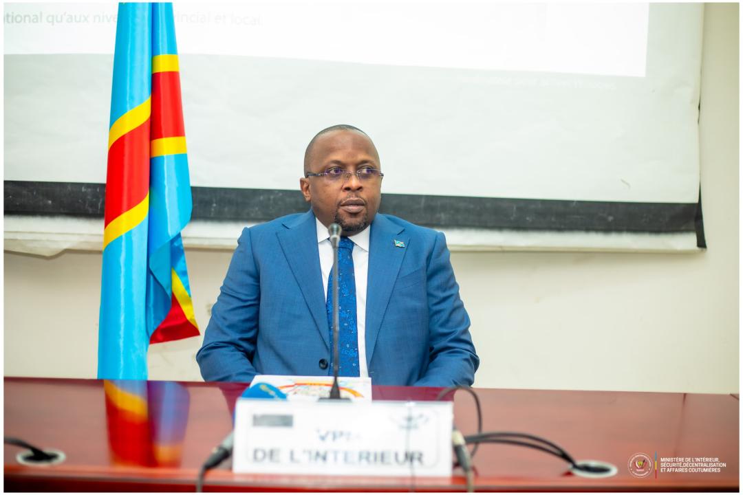 Photo profil Jacquemain Shabani Luko, Vice-premier ministre, ministre de l'intérieur