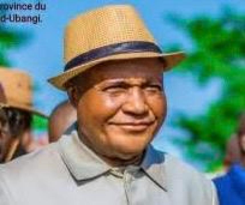 Le gouverneur du Sud Ubangi Michée Mobonga Lobo