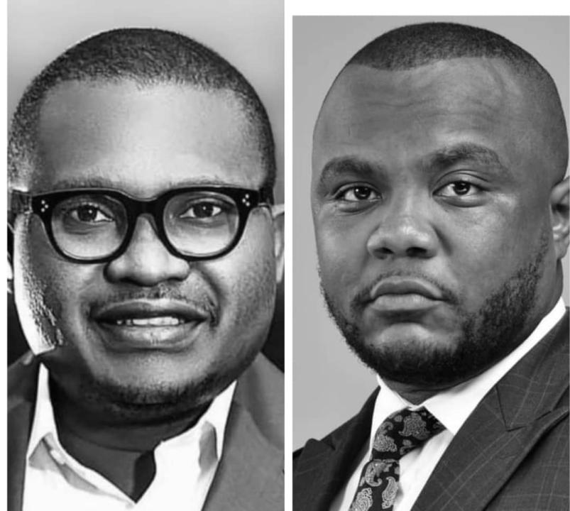 Le DG de Kelbul Magazine, David Nsiala, et le Président du CSAC, Christian Bosembe. [Photo d'illustration]