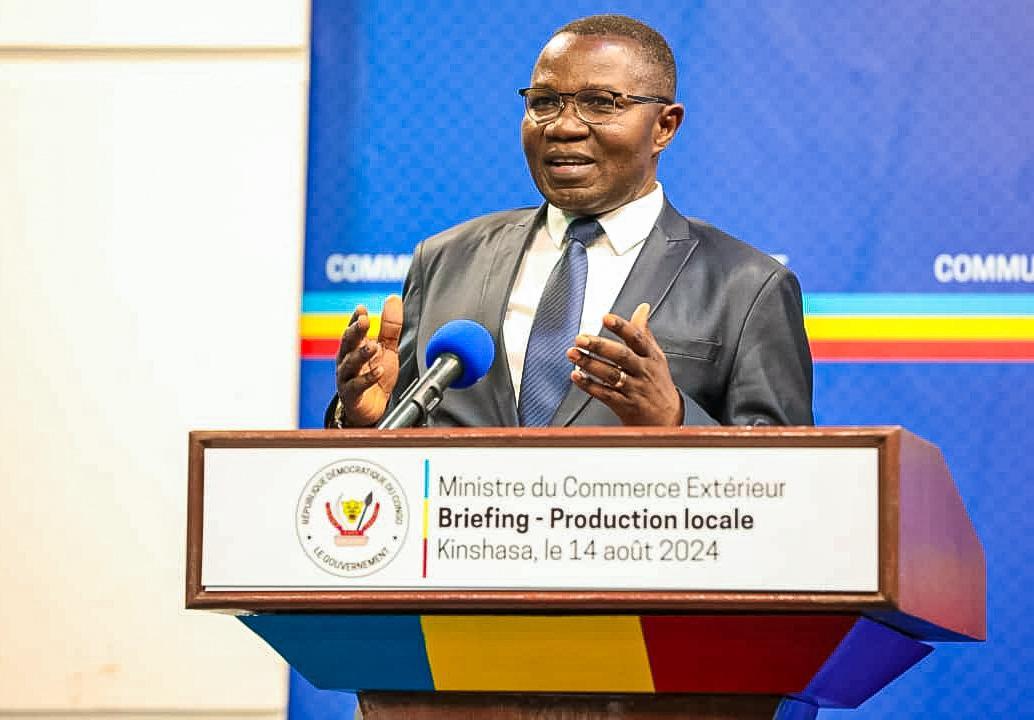 Julien Paluku Kahongya, ministre du Commerce Extérieur