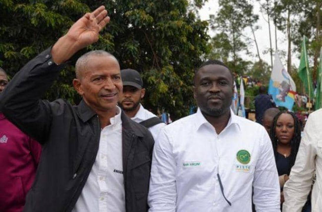 Moïse Katumbi et Seth Kikuni. [Photo d'illustration]