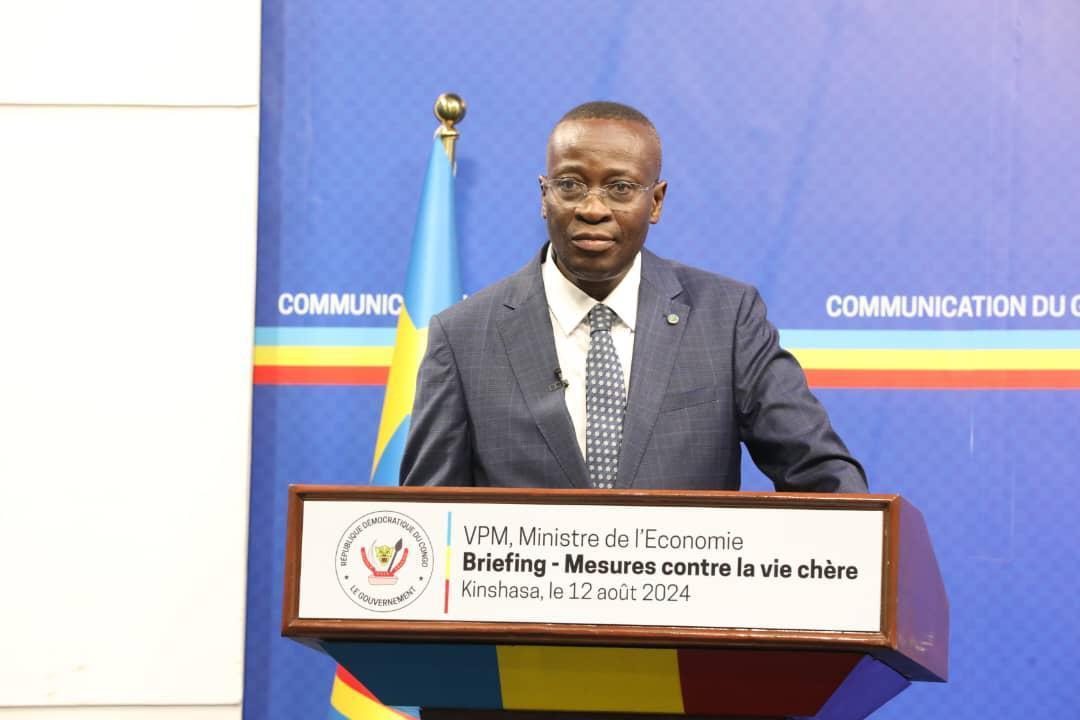 Le VPM de l'économie Daniel Mukoko Samba