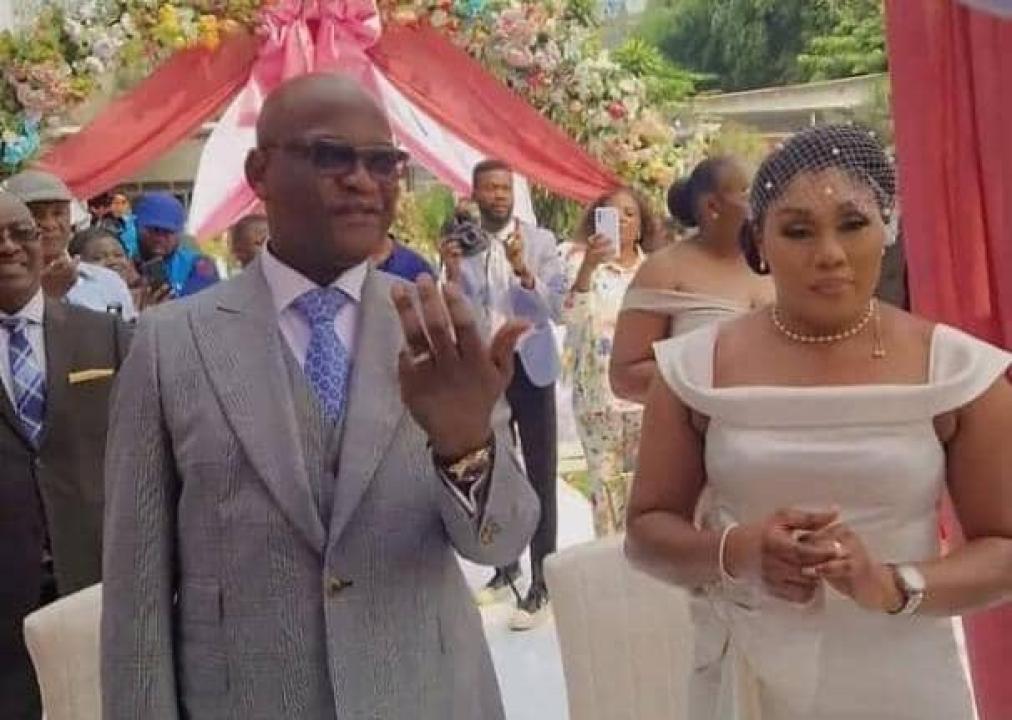 Le couple Jossart et Nelly Nyoka Longo Mvula