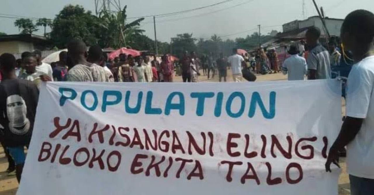 Marche contre la vie chère à Kisangani (Photo d’illustration)