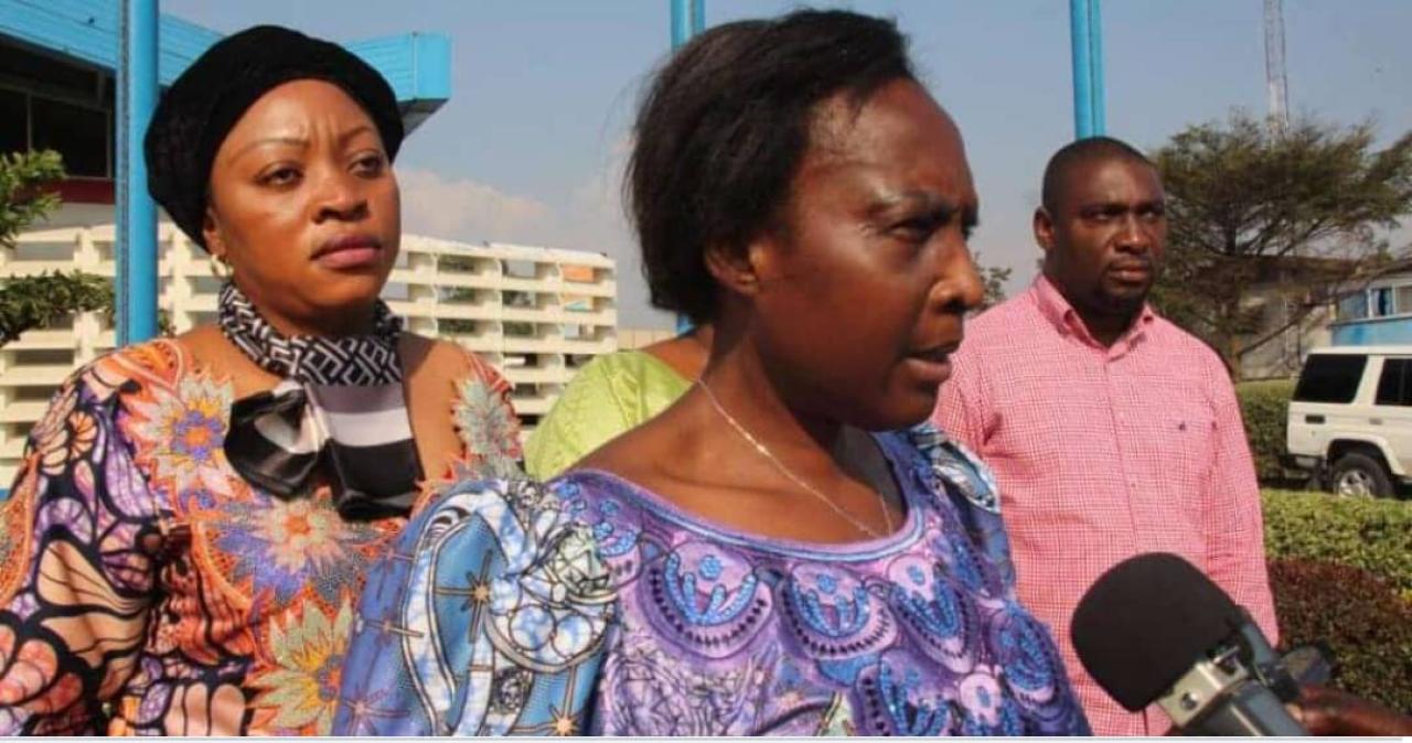 La ministre des Droits humains Chantal Chambu Mwavita