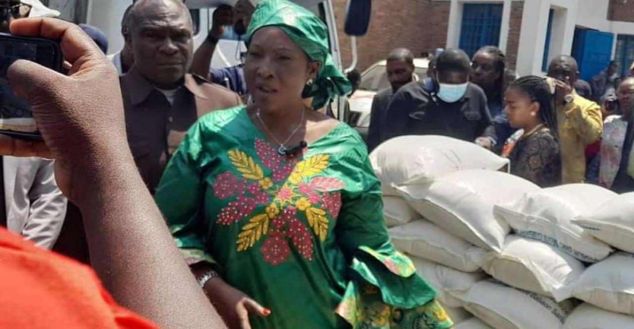 La ministre des Droits humains Chantal Chambu Mwavita