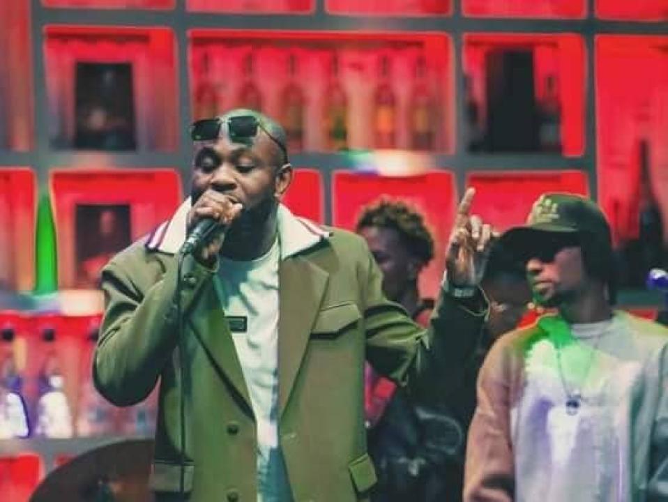 Fabregas et ses musiciens lors d'un concert à Kinshasa. [Photo d'illustration]