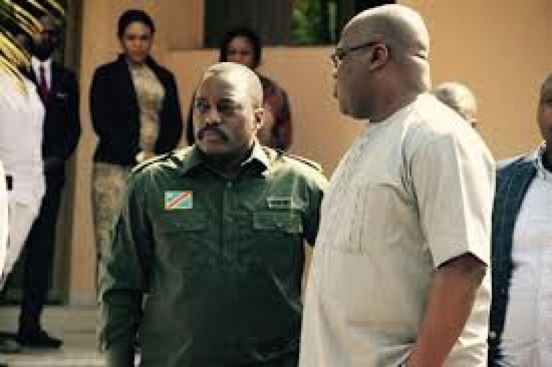 Le président de 'a République Félix Tshisekedi et Joseph Kabila, l'ancien président [ Photo d'illustration]
