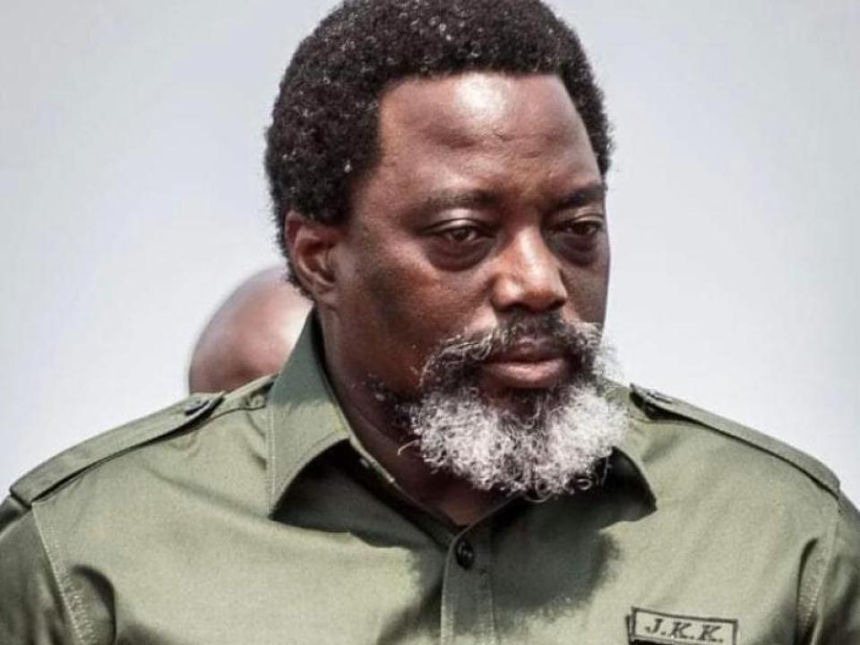Joseph Kabila, ancien président de la RDC.