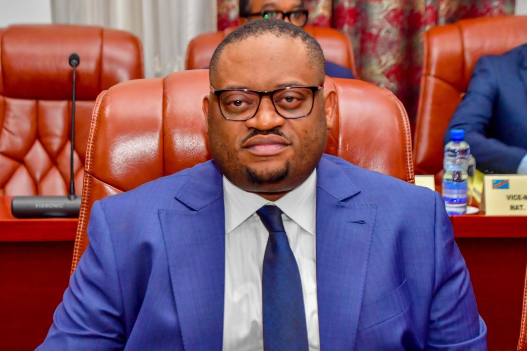 Le ministre des Finances, Doudou Fwamba Likunde