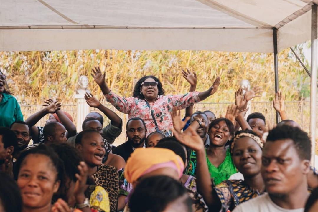 Les vendeurs victimes de l'incendie du marché de la liberté lors d'une rencontre avec la Première ministre Judith Tuluka Suminwa, mardi 03 septembre 2024