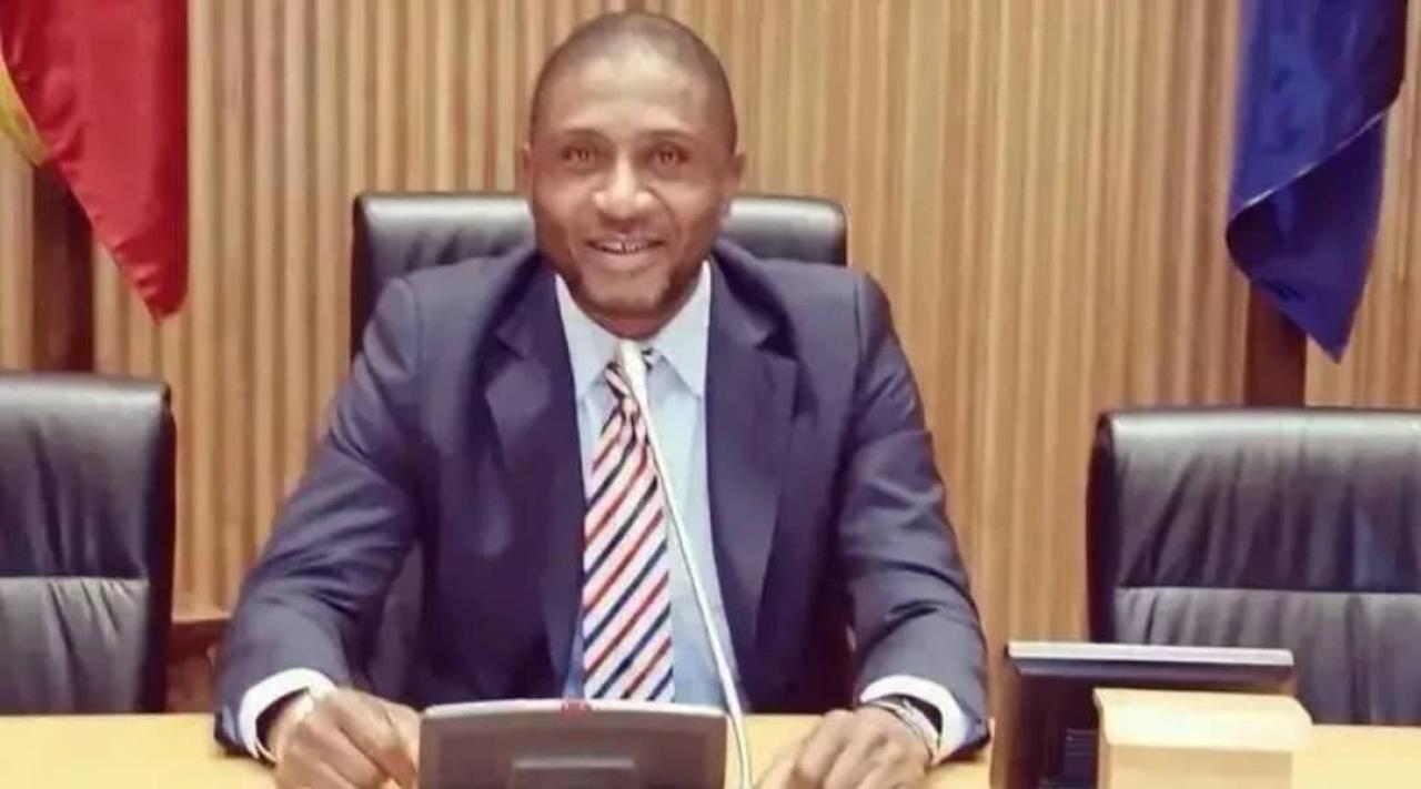 Le ministre provincial  de l'environnement, propreté publique et embellissement de la Ville Léon Mulumba
