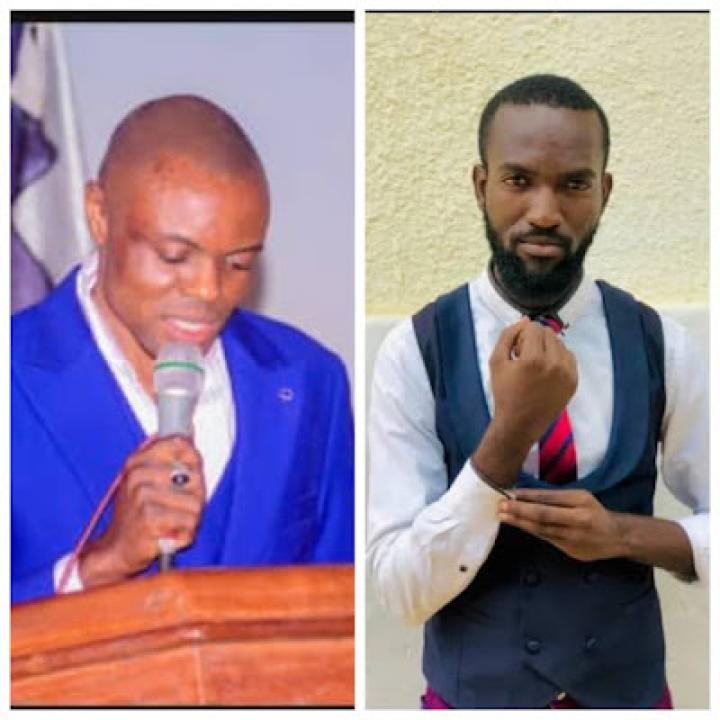 De gauche à droite : Dieudonné Mulumba et Salomon Kalala, président et vice-président de la REC/Kasaï