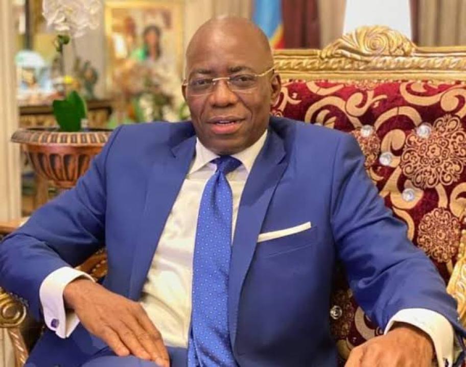 Jean-Marie Kasamba, président de l'UNPC Kinshasa