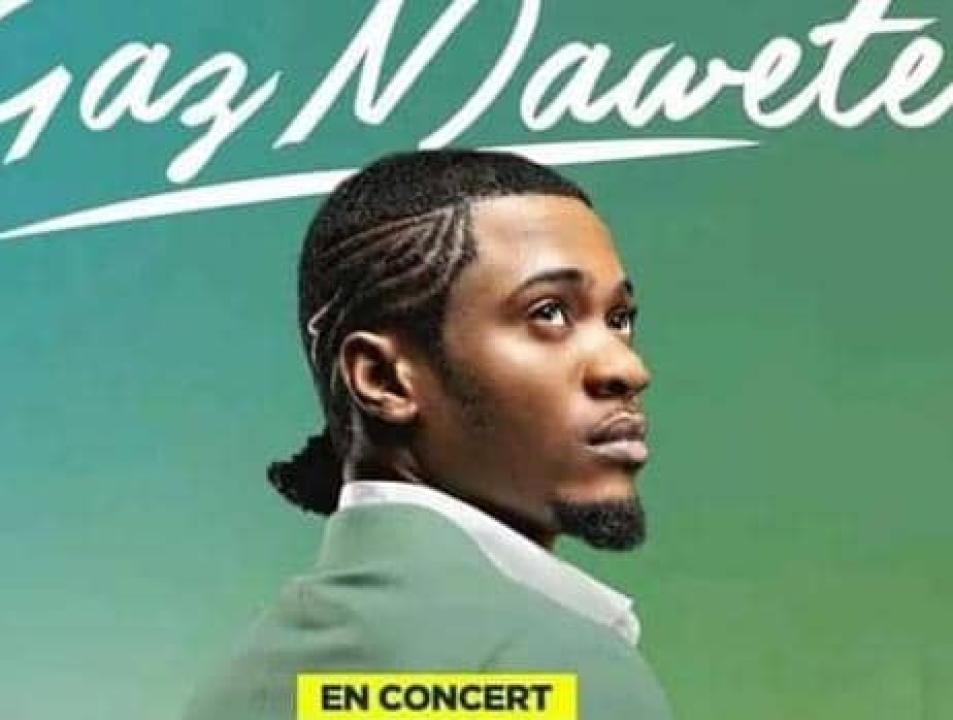 L'affiche du concert de Gaz Mawete à La Cigale de Paris.