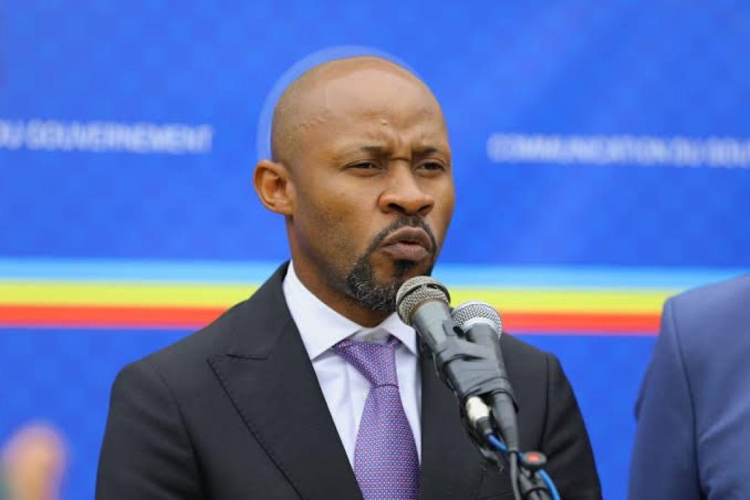 Le porte-parole du gouvernement Patrick Muyaya