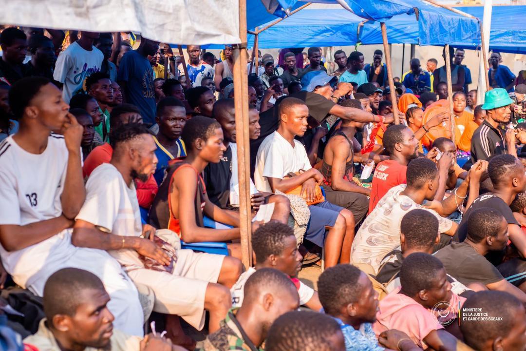 Les détenus à la prison Makala [ photo d'illustration]