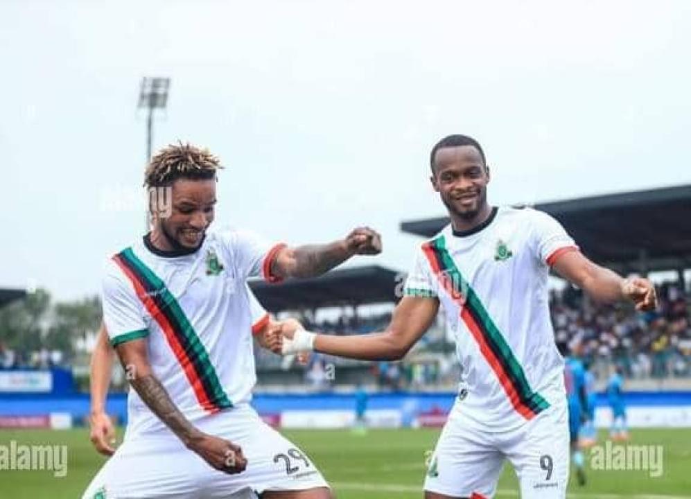 Henock Inonga Baka et Joël Beya sous les couleurs de l'AS FAR du Maroc. [Photo d'illustration]