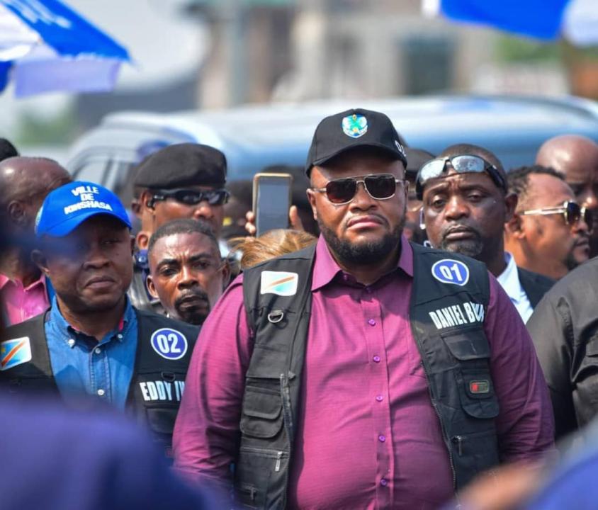 Le gouverneur Daniel Bumba, et son adjoint Eddy Iyeli. [Photo d'illustration]