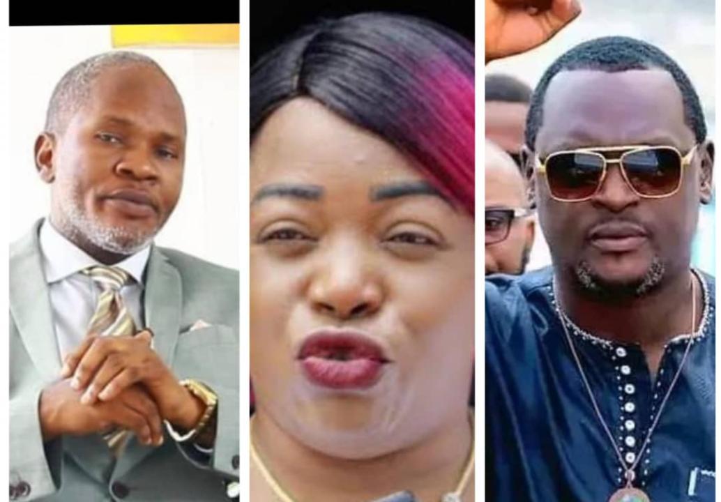 Alain Bolodjwa, Denise Mukendi Dusauchoy, et Jacky Ndala. [Photo d'illustration]