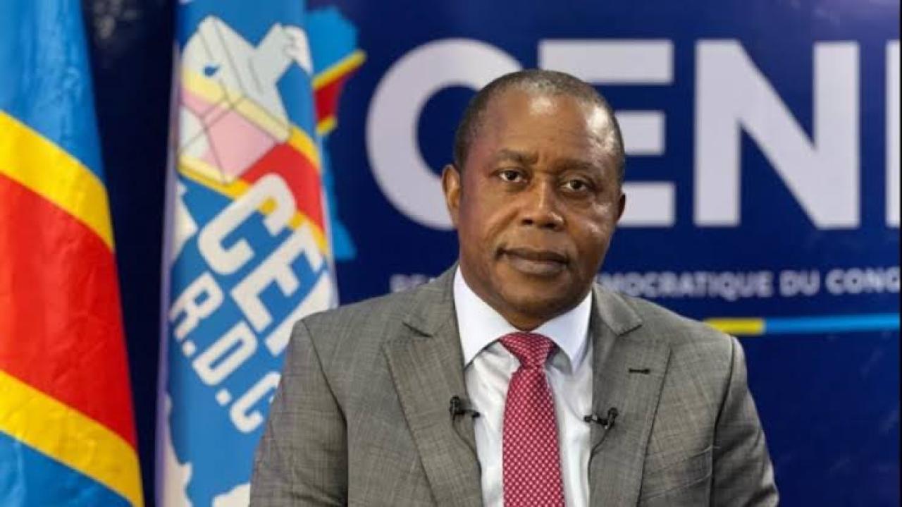 Le Président de la CENI Denis Kadima