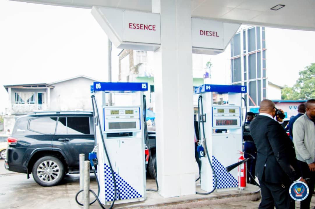 Une station service à Kinshasa [ Photo d'illustration]