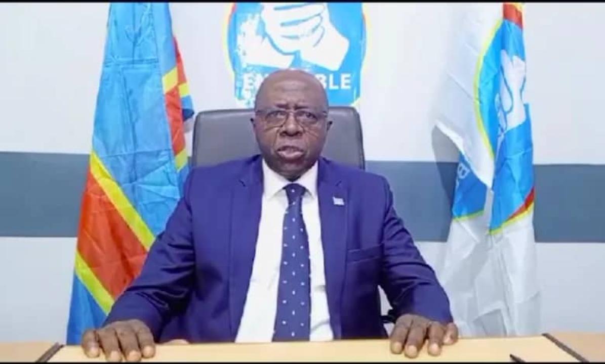 Le député Christian Mwando, président du groupe parlementaire Ensemble pour la République