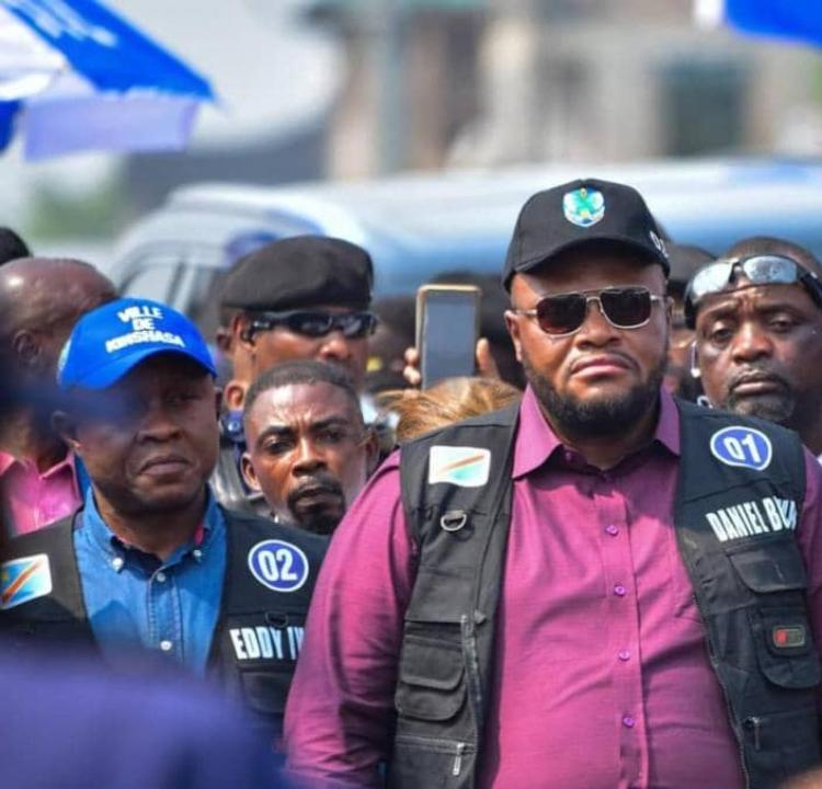 Le gouverneur Daniel Bumba, et son adjoint Eddy Iyeli. [Photo d'illustration]